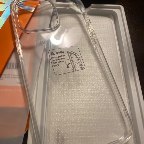 iPhone 14 Pro Max & Plus Clear Case Cover 5 in 1 Protection W/3Pk Glass New - Picture 5 of 7